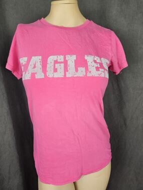 CityHawks Eagles Pink Shirt Ladies S Cotton Gameday Tee Football Y2k Shirt Hot